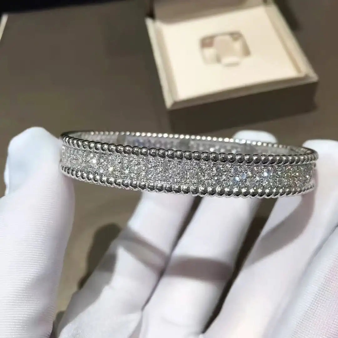 Sterling Silver Cubic Zirconia Bangle Tennis Bracelets