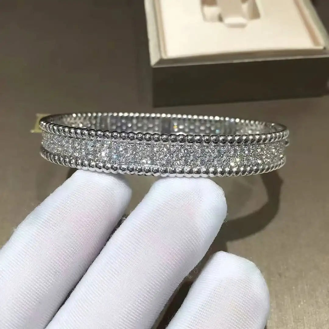 Sterling Silver Cubic Zirconia Bangle Tennis Bracelets