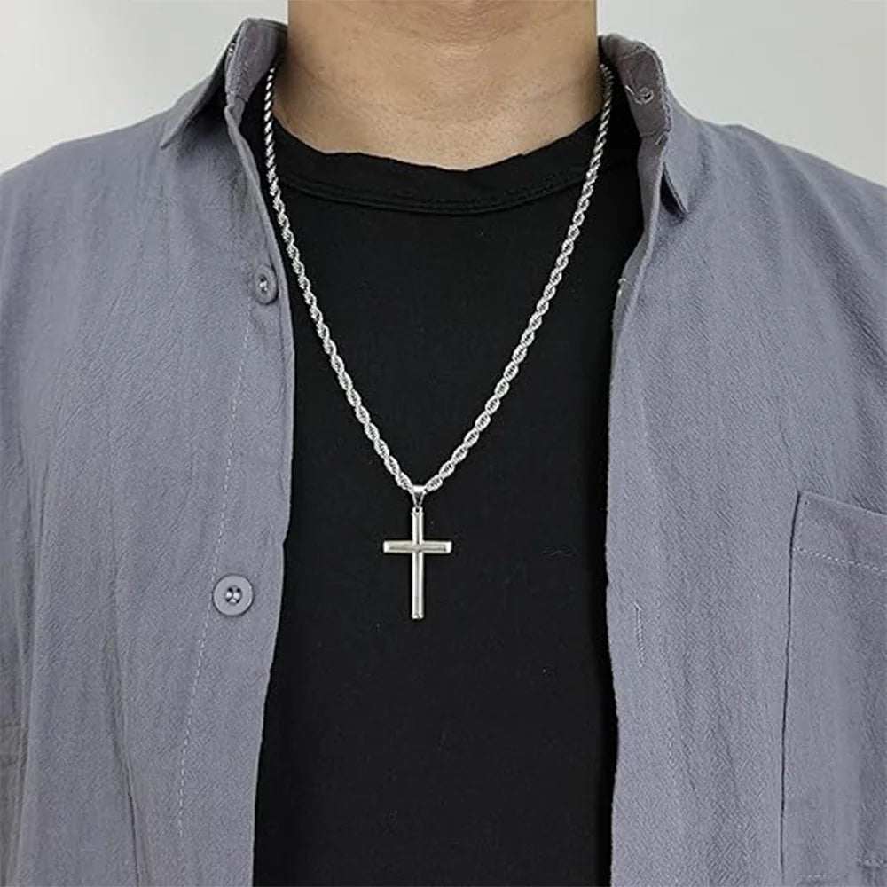Sterling Silver Cross Necklace