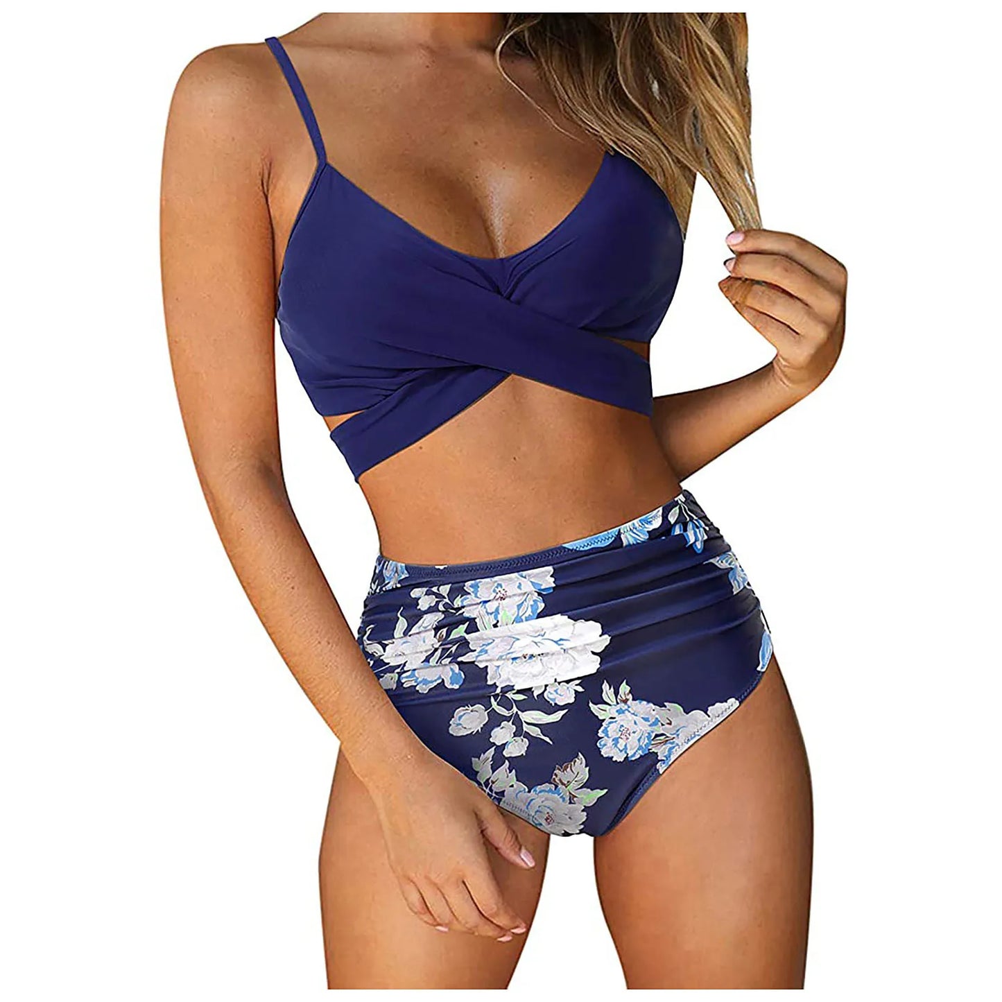 Women's High Waisted Bikini Swimsuit
