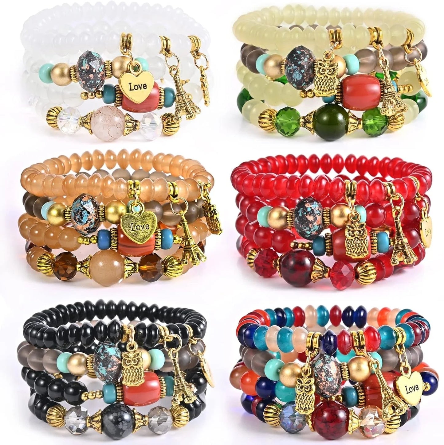Beaded Bracelet Sets for Women
