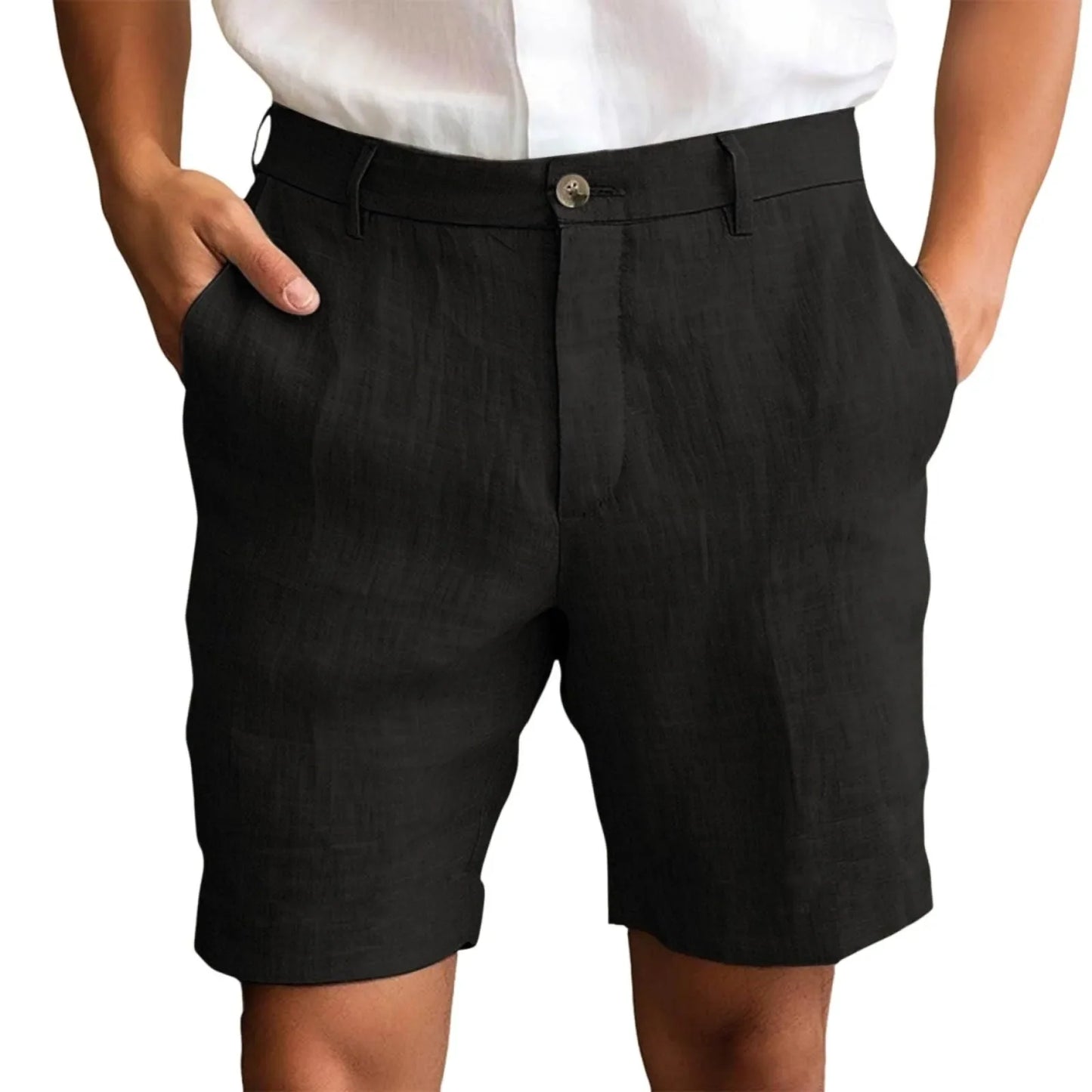 Men's Cotton Linen Shorts