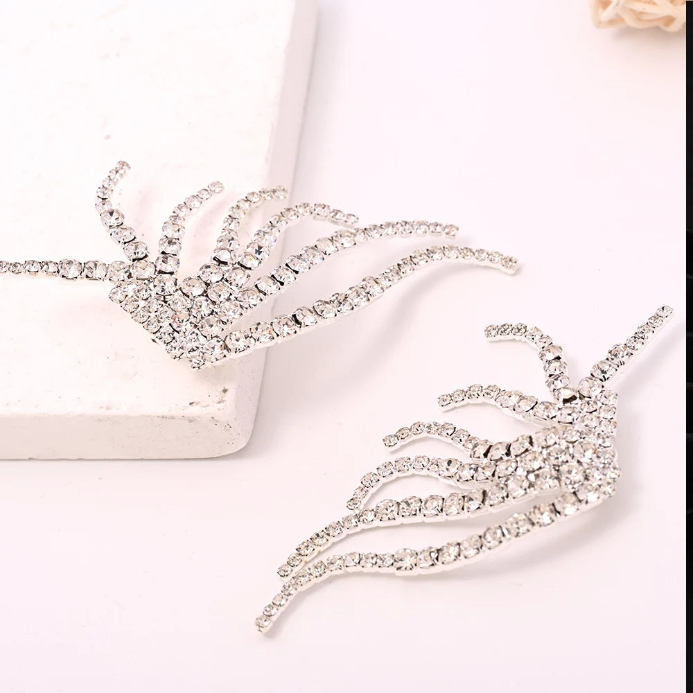 Women's Hollow Feather Earrings