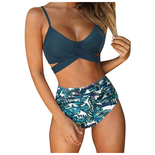 Women's High Waisted Bikini Swimsuit