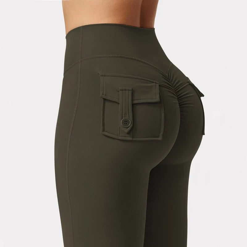 Women's Flare Leg High Stretch Yoga Leggings