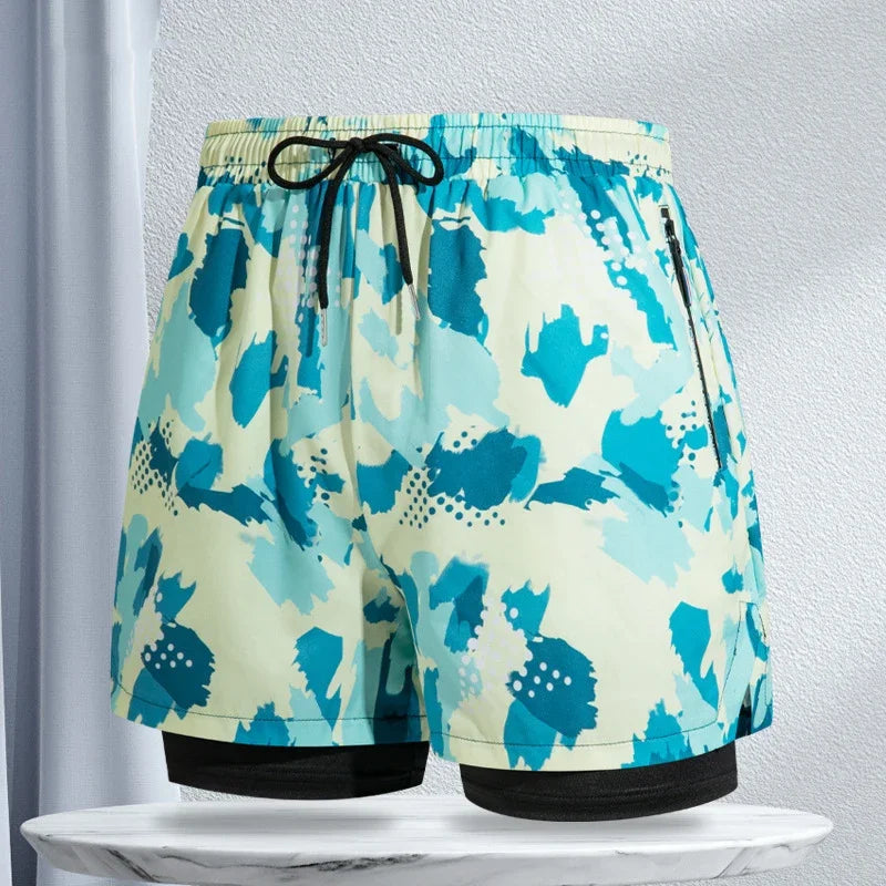 Men's Breathable Swim Trunks