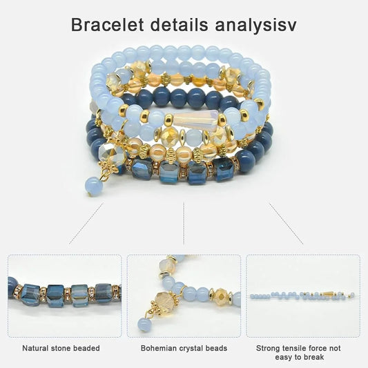 Beaded Bracelet Sets for Women