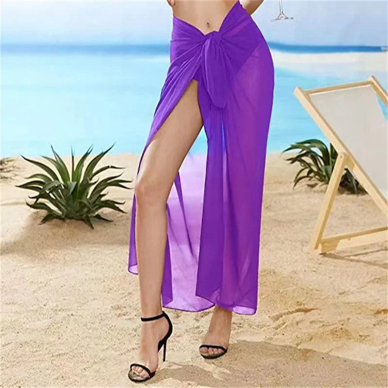 Women's Summer Long Beach Wrap Skirt