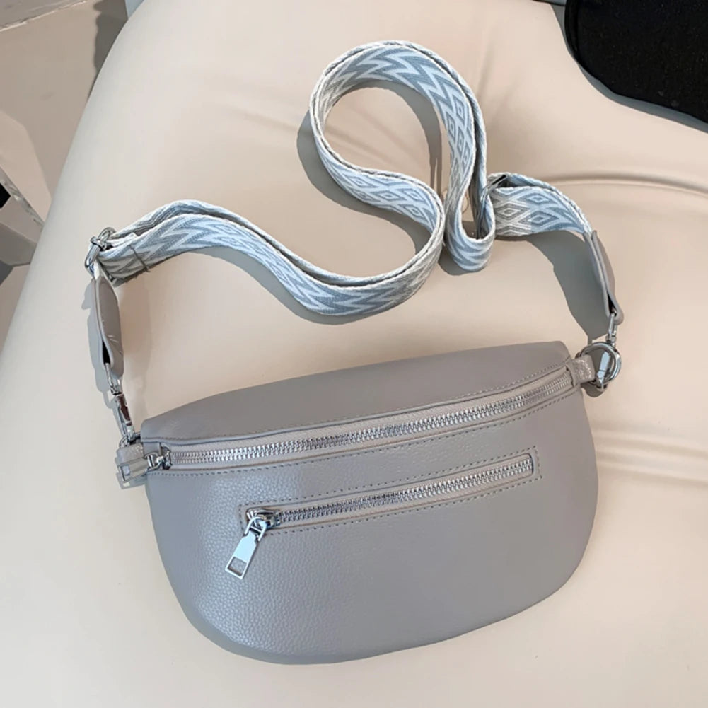 Women Stylish Crossbody Bag with Wide Strap
