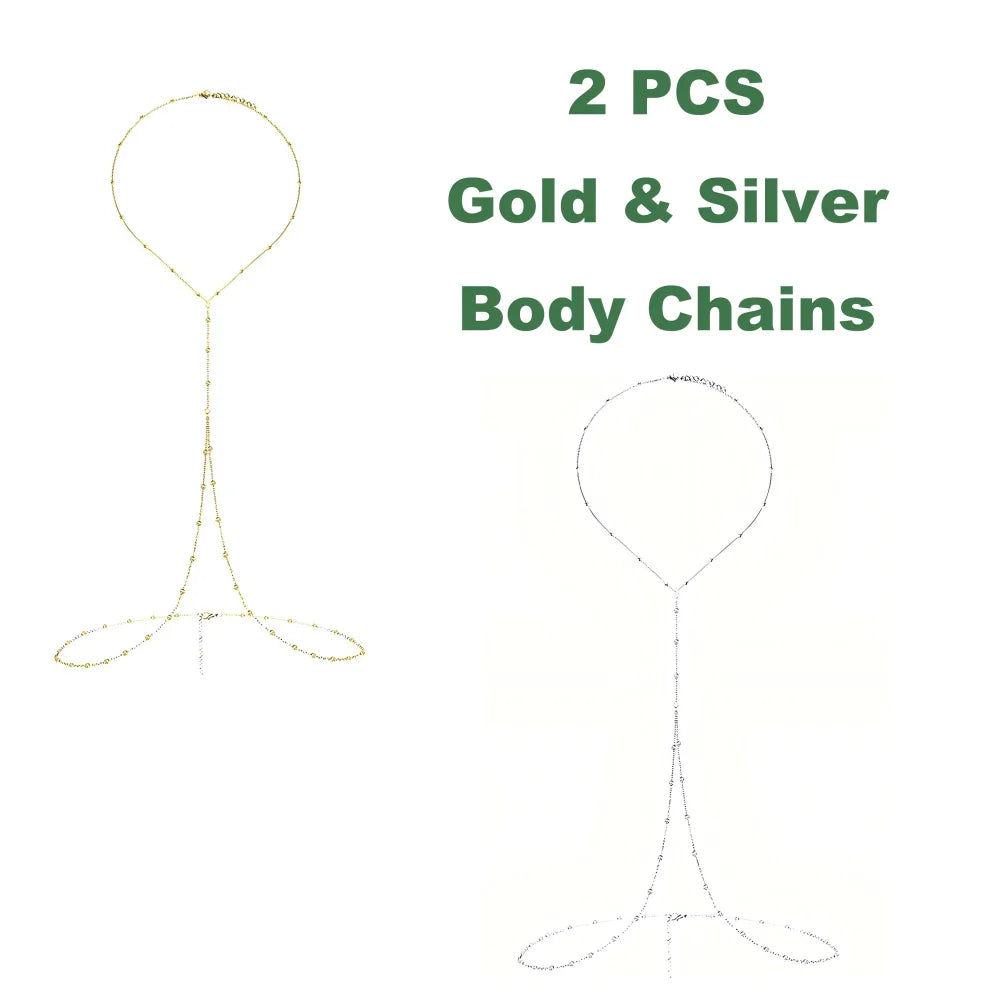 Beaded Belly Chain for Women