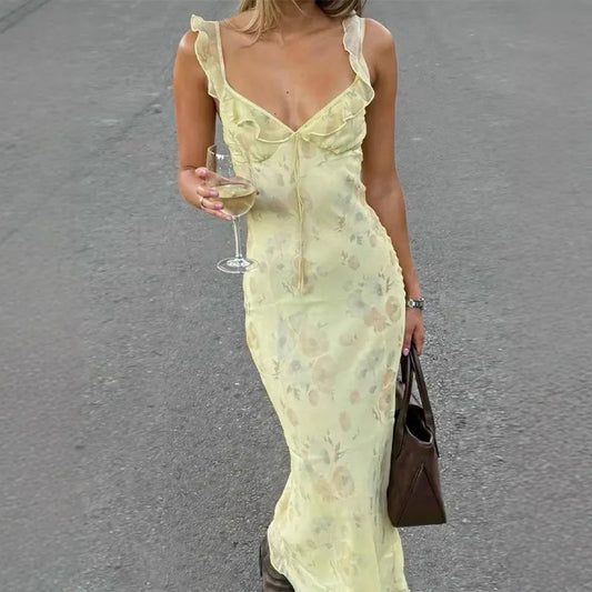 Women's Flower Printed Dress