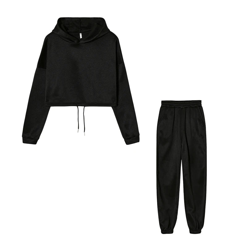 Women's Long-sleeved Casual Two-piece Set