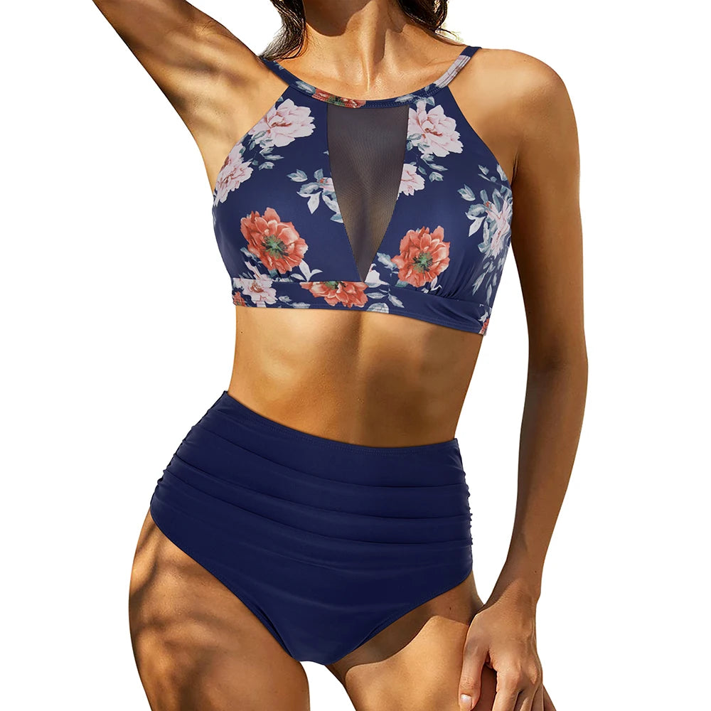 Women's High-Waist Bikini Set