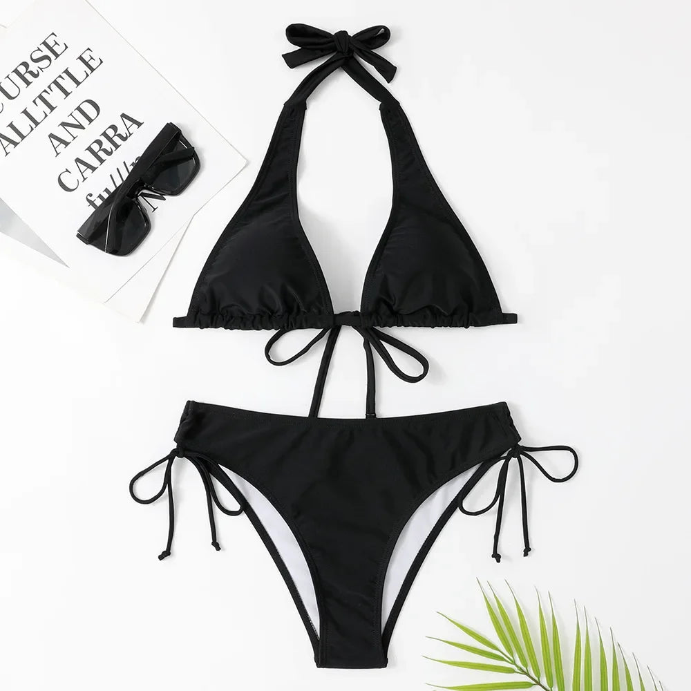 Women's Halter Bikini Swimsuit