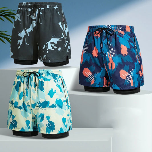 Men's Breathable Swim Trunks
