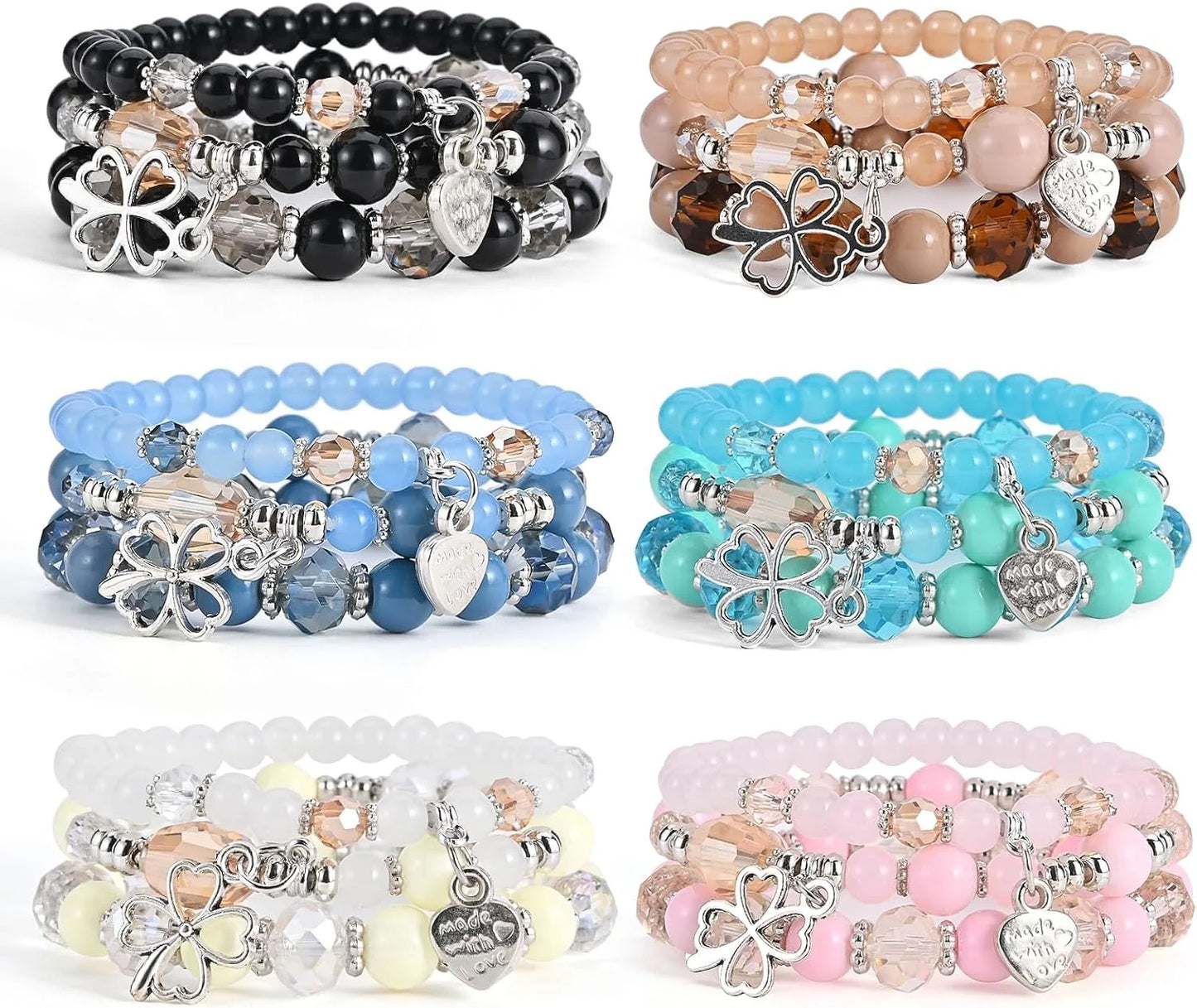 Beaded Bracelet Sets for Women
