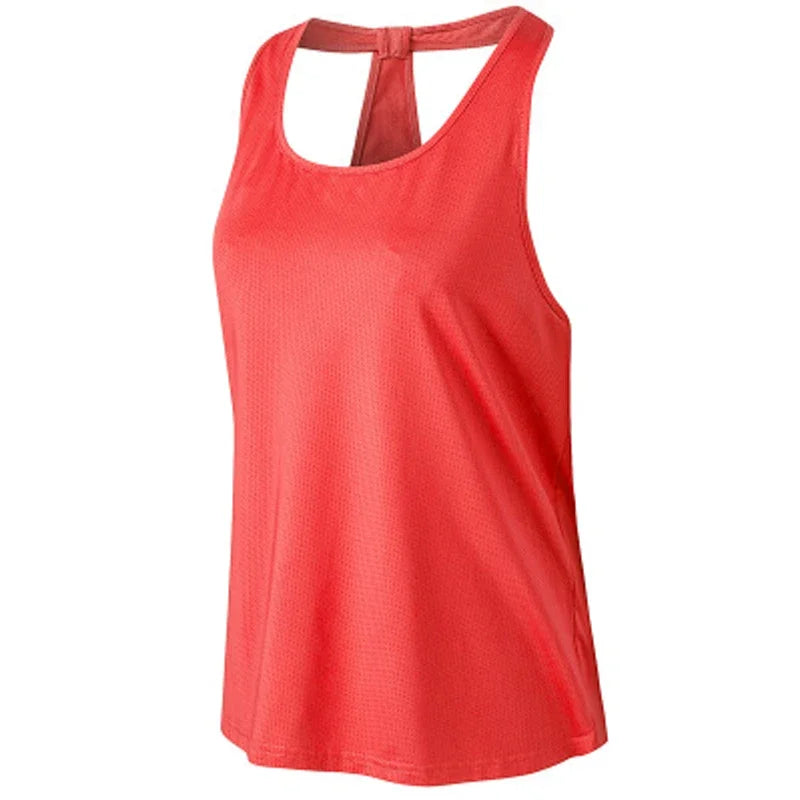 Sleeveless Racerback Sport Tank Tops For Women