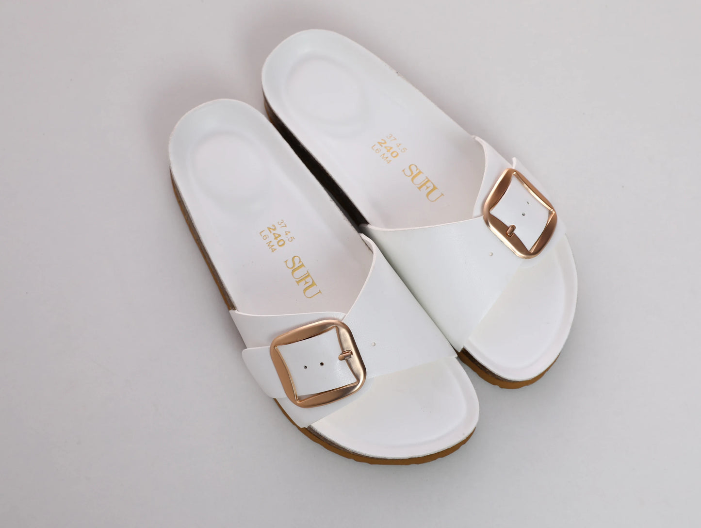SUFU Summer Women's Slippers Leather Shoes