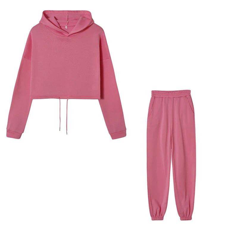 Women's Long-sleeved Casual Two-piece Set