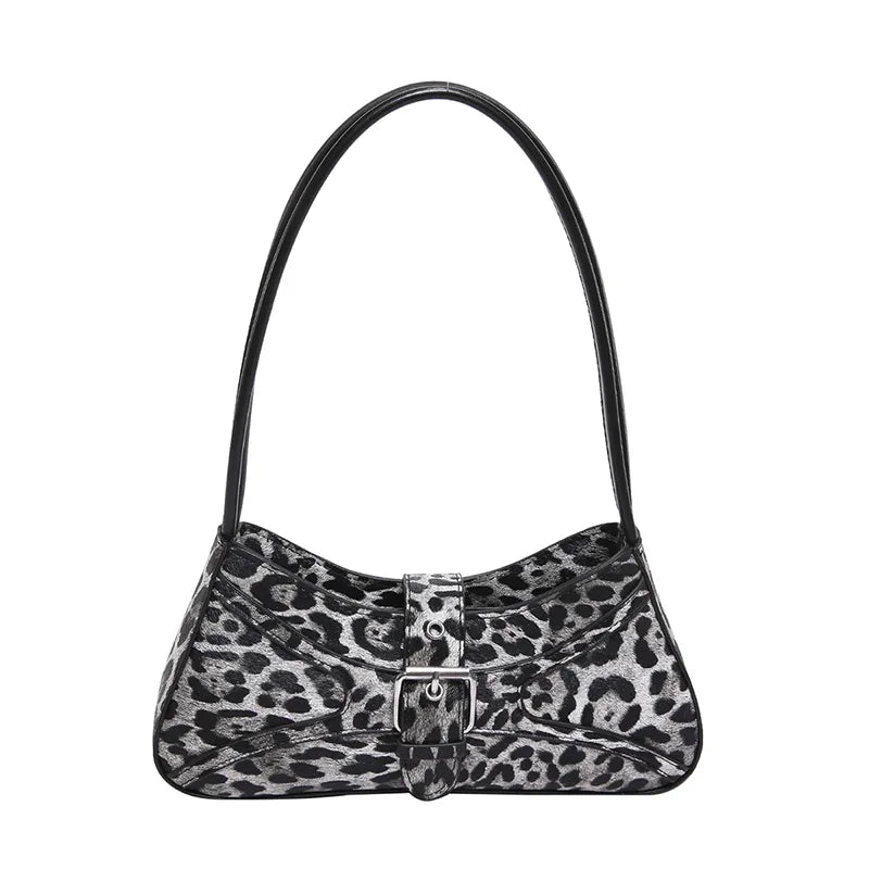 Women's Leopard Print Underarm Shoulder Bag
