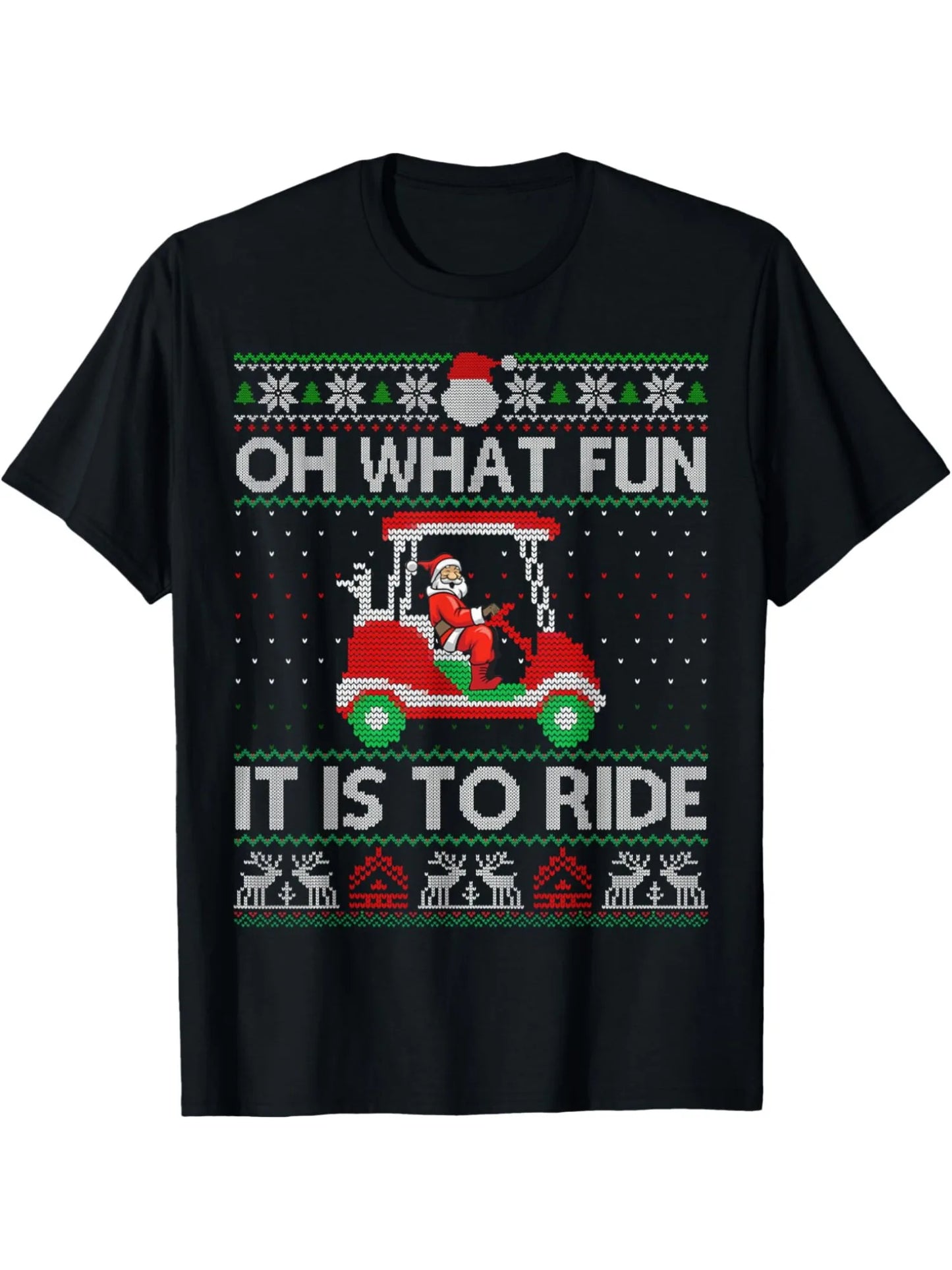 Christmas Oh What Fun It Is To Ride T-Shirt