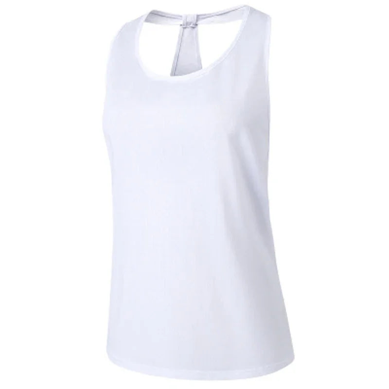 Sleeveless Racerback Sport Tank Tops For Women