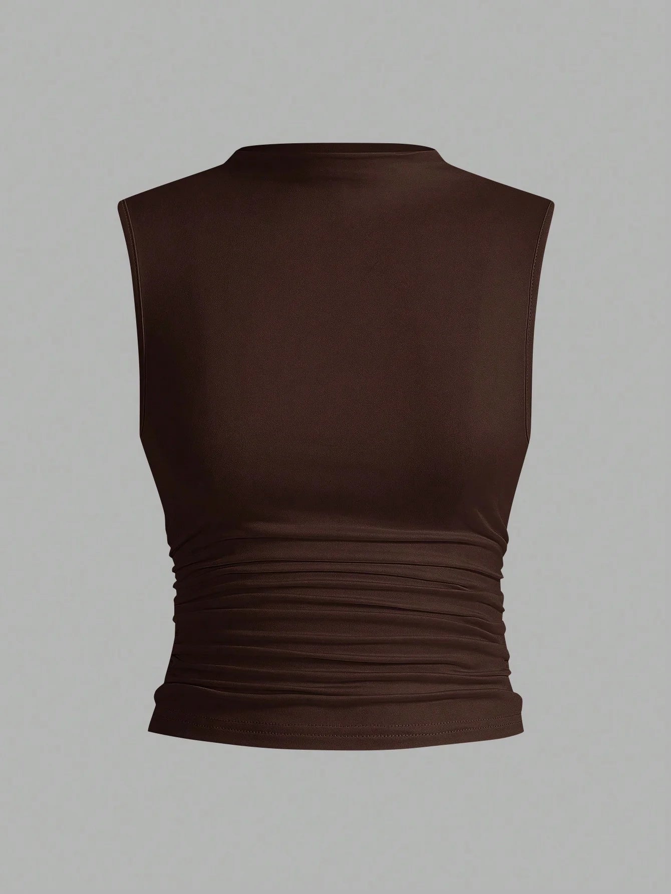 Women's casual slim-fit sleeveless top