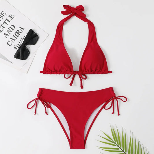Women's Halter Bikini Swimsuit