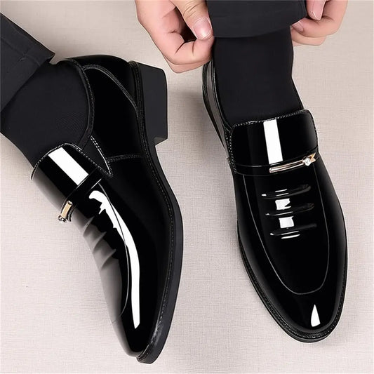 Men's Patent Leather Dress Shoes