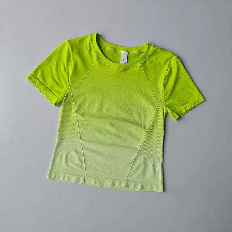 Women's Light Fitting Quick Drying Sports T-shirt