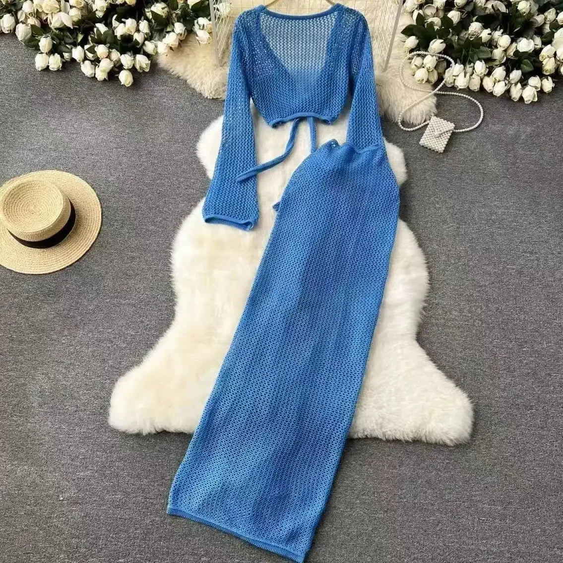 Women's Two Piece Cover Up