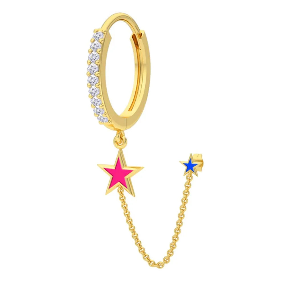 Women's Double Hole Earrings