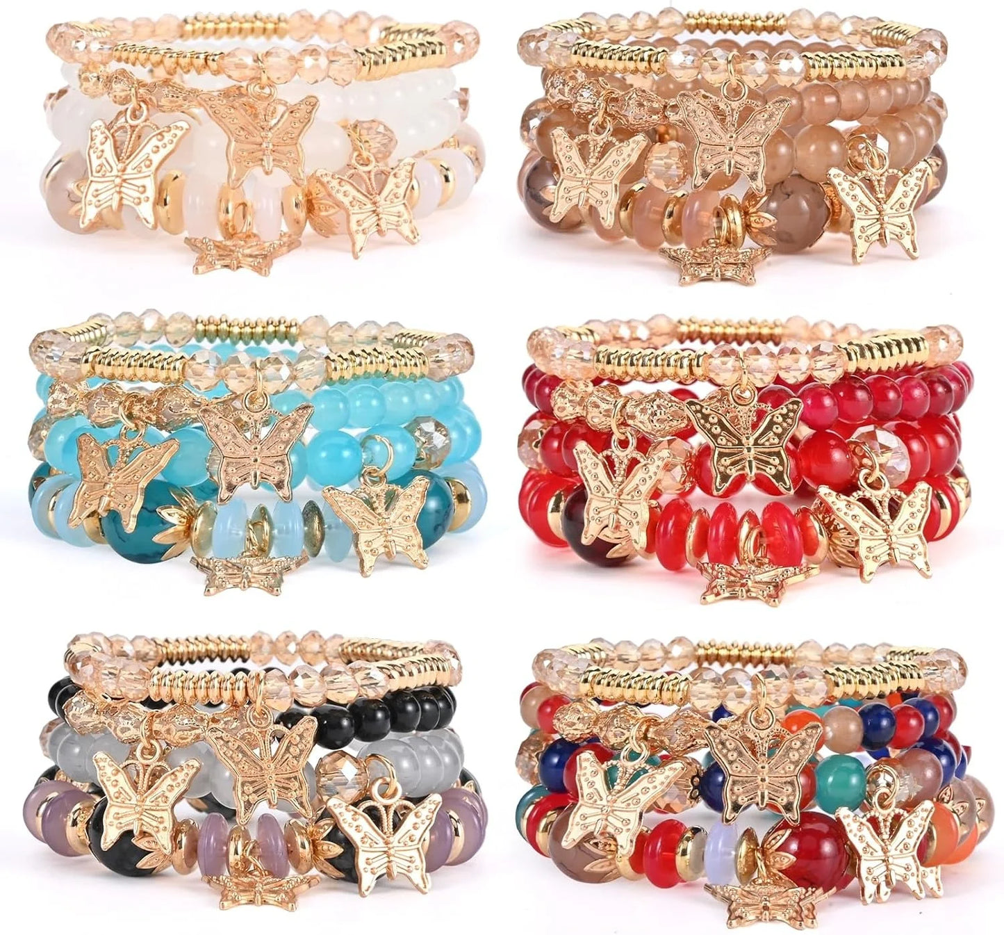 Beaded Bracelet Sets for Women