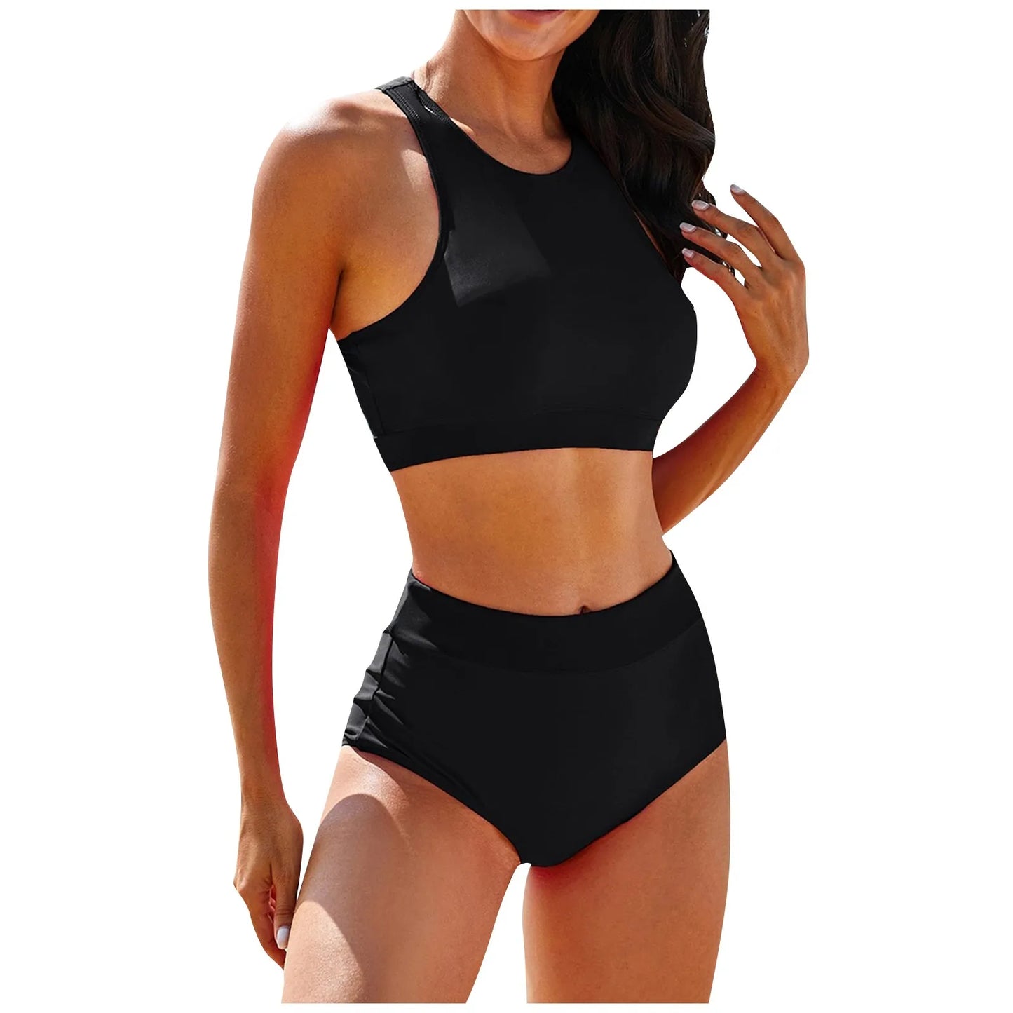 Women's High Waist Bikini Set