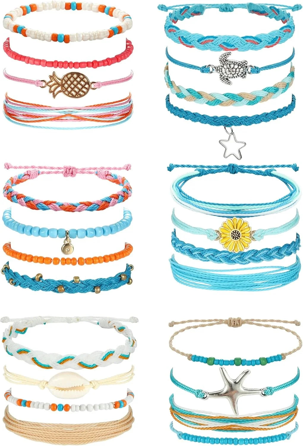 Waterproof String Bracelets for Women