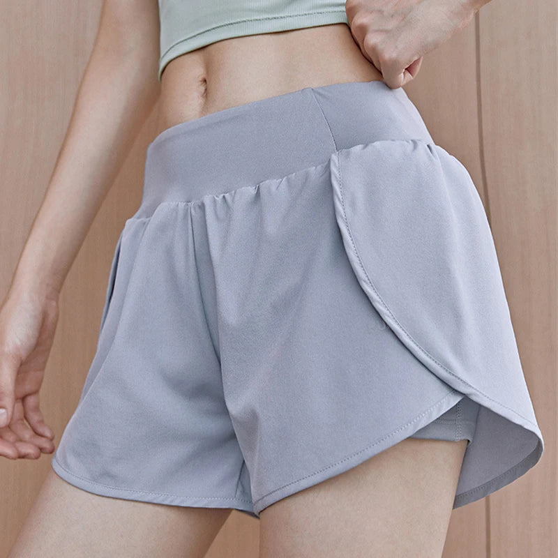 Women's Fitness Shorts With Pocket