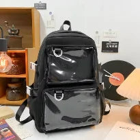 Japanese Kawaii Itabag Transparent Backpack for Women