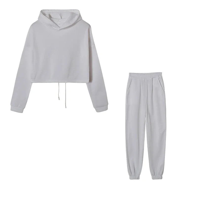 Women's Long-sleeved Casual Two-piece Set