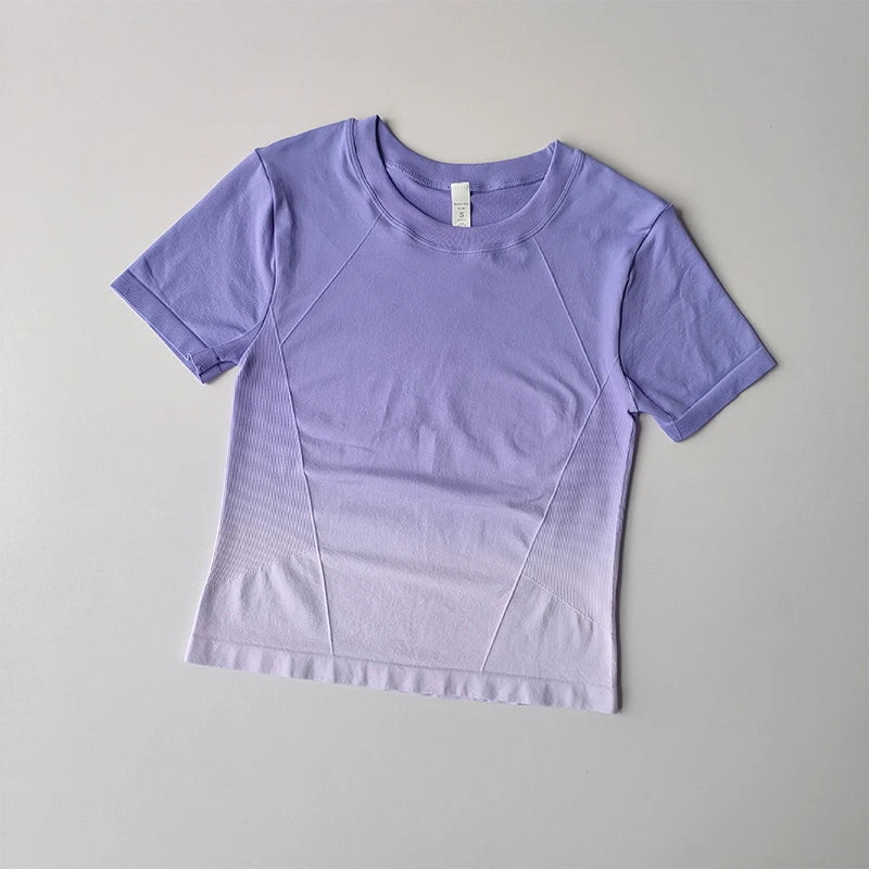 Women's Light Fitting Quick Drying Sports T-shirt