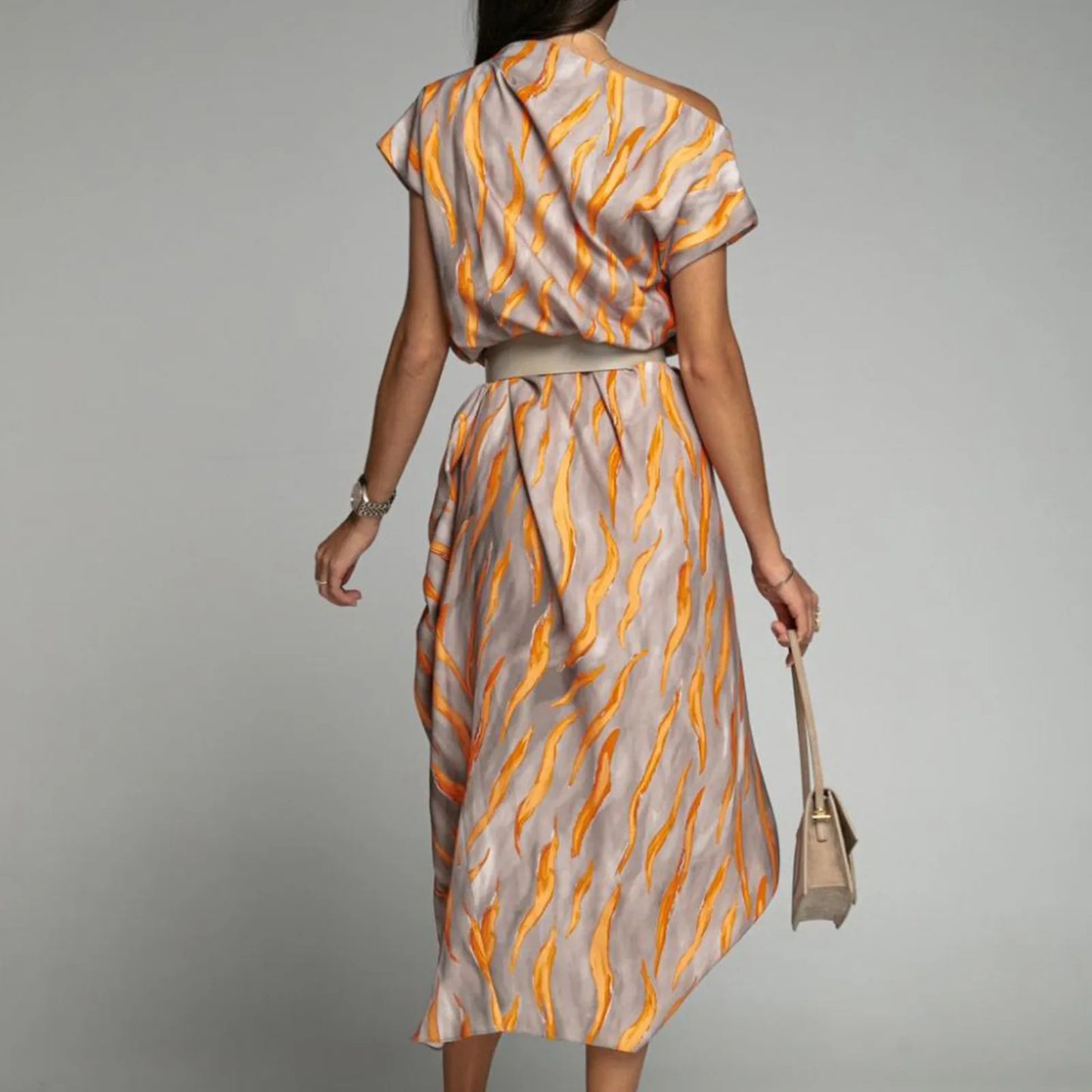 Women's Printed A-Line Dress
