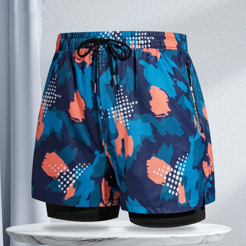 Men's Breathable Swim Trunks