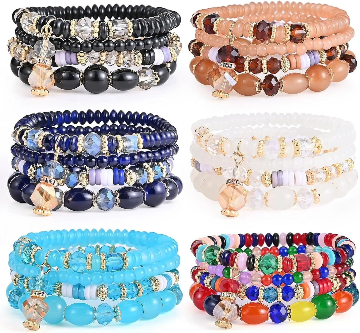 Beaded Bracelet Sets for Women