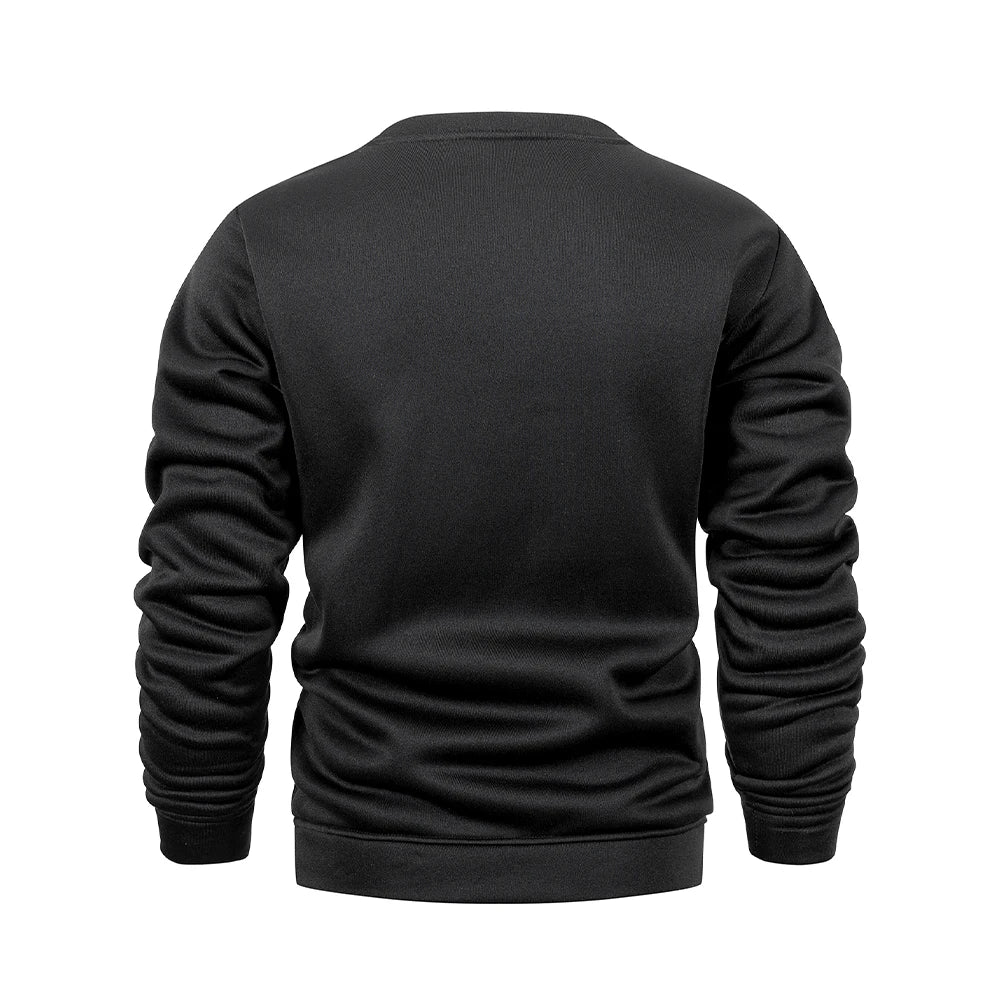Men's Long Sleeve Crew Neck Sweater