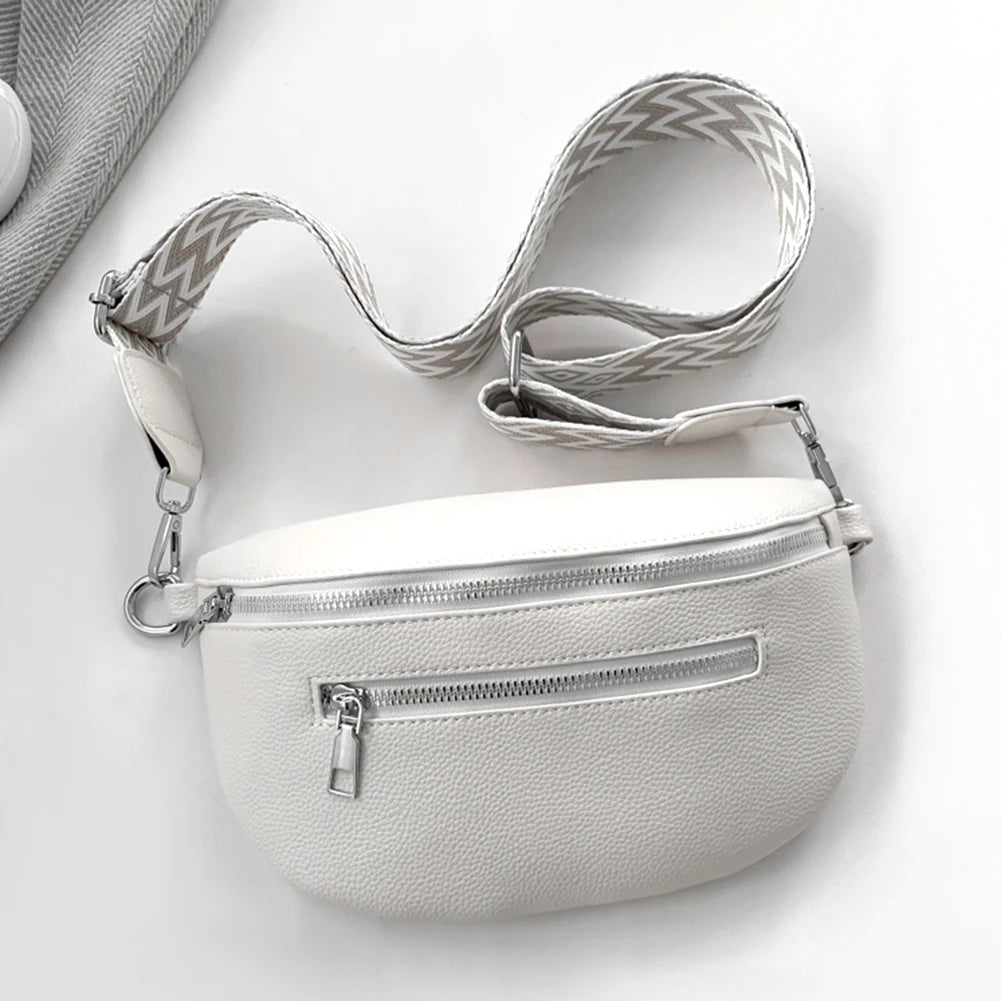 Women Stylish Crossbody Bag with Wide Strap