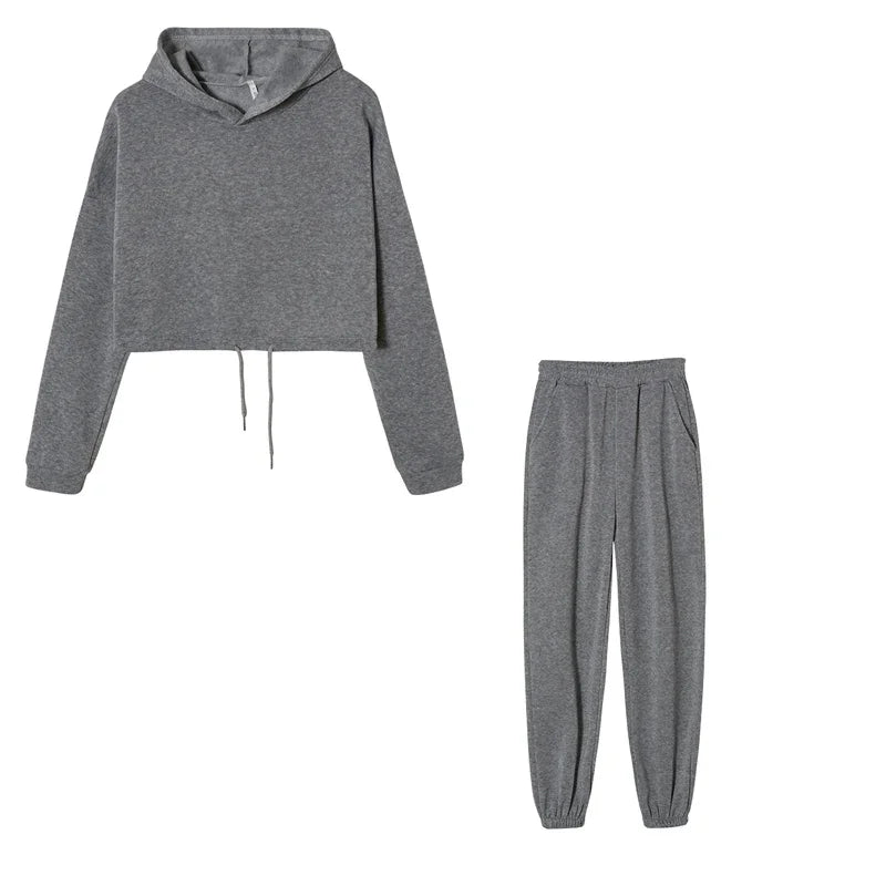 Women's Long-sleeved Casual Two-piece Set