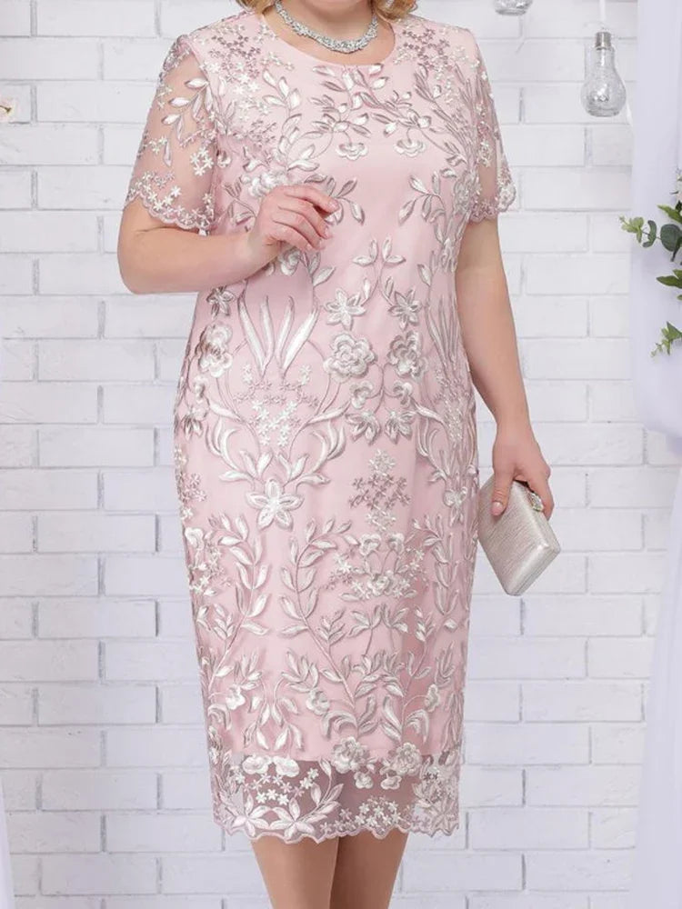 Women's Plus Size Floral Dress