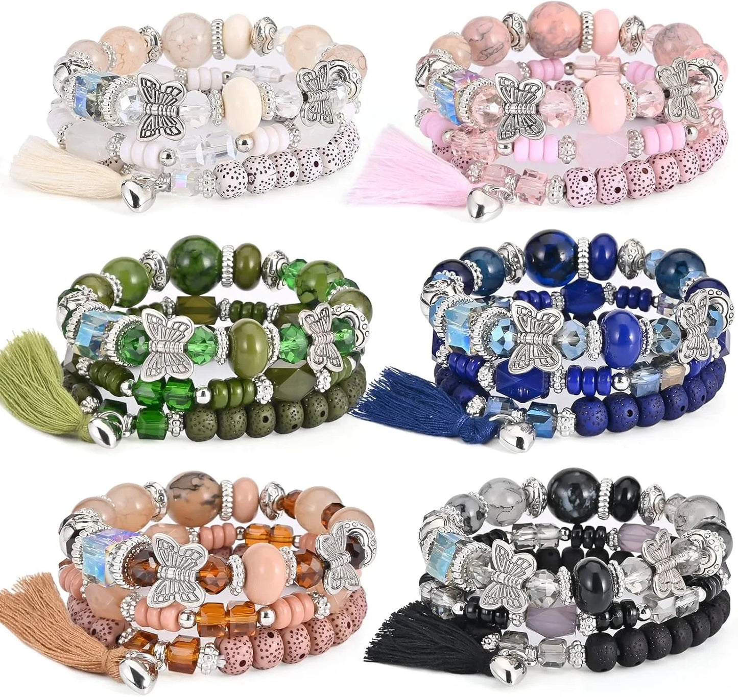 Beaded Bracelet Sets for Women
