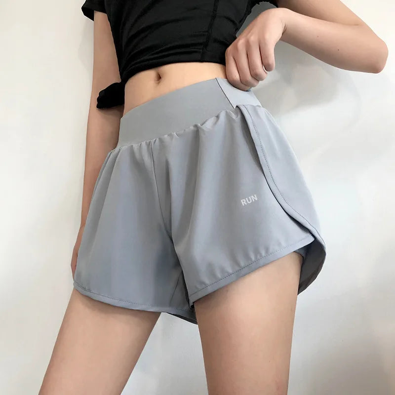 Women's Fitness Shorts With Pocket