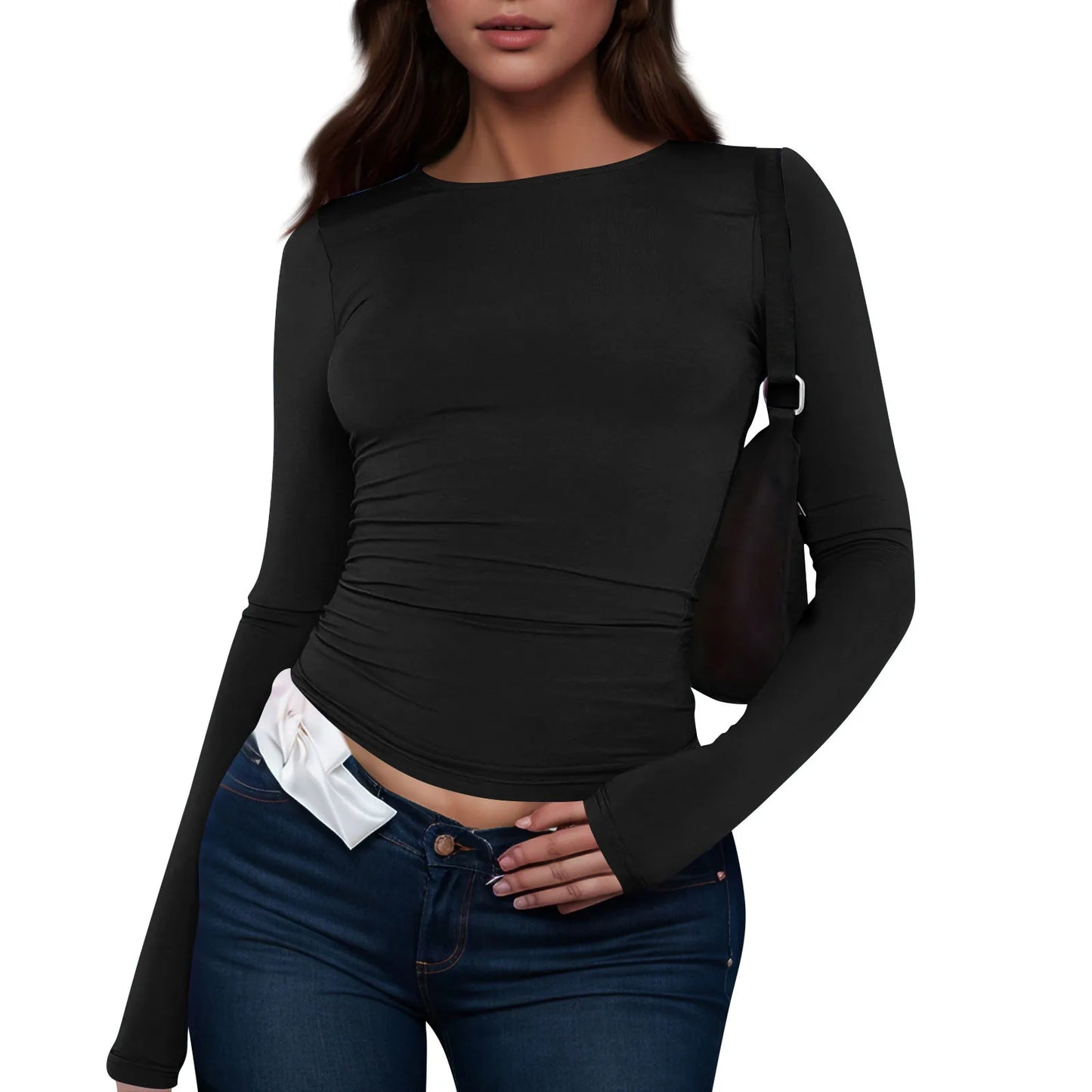 Women's Long Sleeve Cotton Shirt
