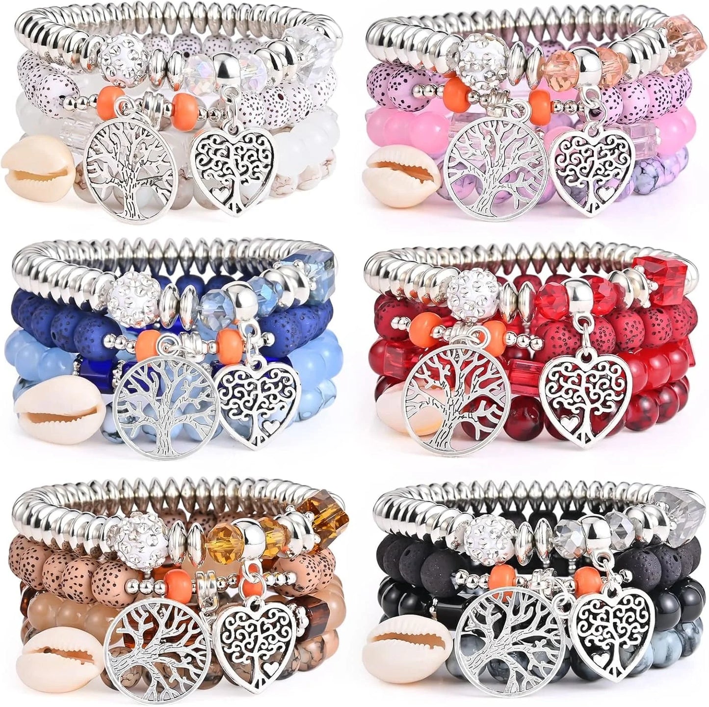 Beaded Bracelet Sets for Women